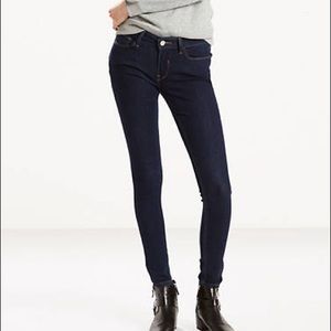 Levi Super Skinny Jeans 535 Dark Wash